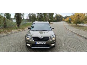skoda yeti outdoor 1.6 tdi 105 ambition green tec navi faktura vat pulawy • olx.pl