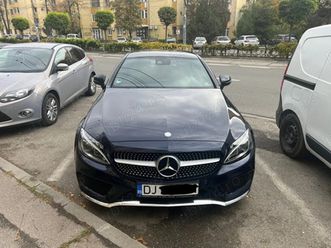 vand(schimb cu suv) mercedes c180 coupe 1.6i euro6 aut amg ext și int 78000km