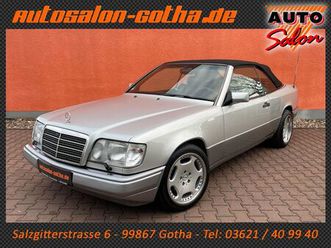 mercedes-benz e 220 cabriolet automatik leder+carlsson klima