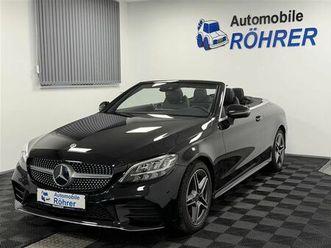 mercedes-benz c 180 cabrio amg-line airscarf carplay kamera