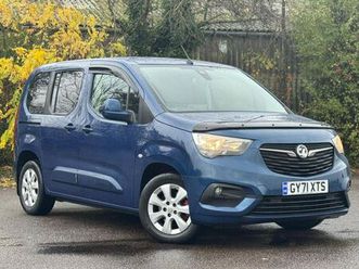 2021 vauxhall combo life 1.2i se