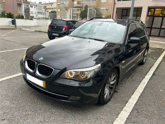 bmw 520 touring lci 177cv - nacional c/ 1 dono outubro/08