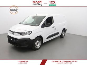 citroen berlingo van xl 950kg bluehdi 130ch s&s eat8 + pack techno + cabine extenso + pack connect + plancher -29.62 %