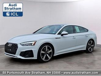 certified 2025 audi a5 sportback 45 s line premium plus