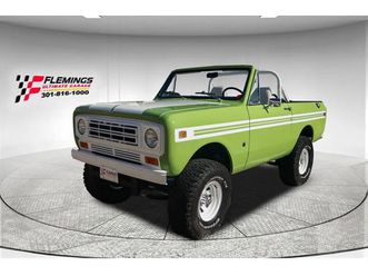 1976 international scout 4x4