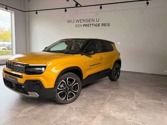 jeep avenger e-avanger 156pk