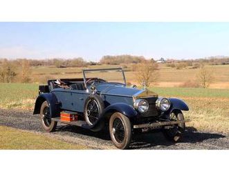 1924 rolls-royce springfield 40/50hp silver ghost piccadilly vente aux enchères