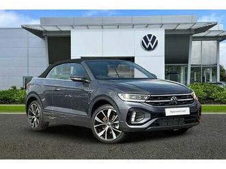 2025 volkswagen t-roc 1.5 tsi r-line convertible 2d dsg