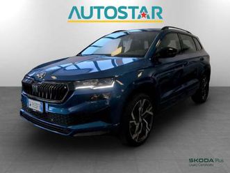 skoda karoq 2.0 tdi evo scr 4x4 dsg sportline del 2024 usata a piacenza
