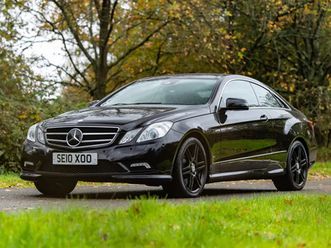 mercedes-benz e500 coupé