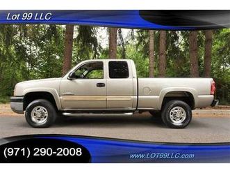 2003 chevrolet silverado 2500hd chevy ls extended cab v8 8.1l auto short bed new