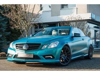 mercedes-benz e 500 cabrio amg line*airscarf*
