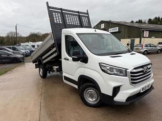 2021 maxus deliver 9 tipper not transit 70k miles air con no vat tipper diesel manual