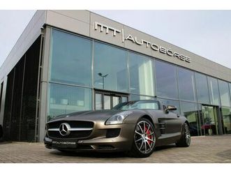 mercedes-benz sls amg roadster exklusiv designo magno braun!