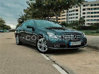 mercedes-benz clase e coupe e 350 cgi blue efficiency elegance