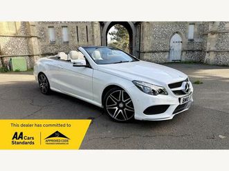 2.1 e220 bluetec amg line cabriolet g-tronic+ euro 6 (start/stop) 2dr