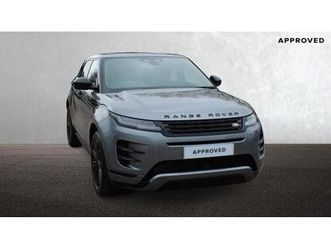 2025 land rover range rover evoque 2.0 d200 dynamic se 5dr auto suv diesel automatic