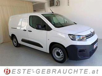 citroën berlingo kastenwagen komfort plus xl bluehdi 13... transporter / kastenwagen