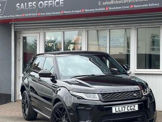 2017 land rover range rover evoque 2.0 td4 hse dynamic suv 5dr diesel auto 4wd euro 6 (start/stop) (180 ...