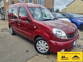 renault kangoo 1.6 petrol automatic wheelchair access electric tailgate and ramp