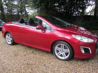 2012 peugeot 308 1.6cc. thp 'active' convertible. convertible petrol manual