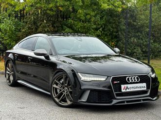 2017 (17) - 4.0t fsi v8 quattro rs 7 performance 5dr tip auto
