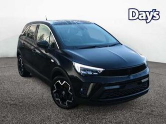 2023 vauxhall crossland 1.2 turbo ultimate suv 5dr petrol manual euro 6 (start/stop) (110 ps) manual suv...