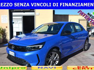 corsa 1.2 75cv navi fari led cruise rcam cerchi pdc