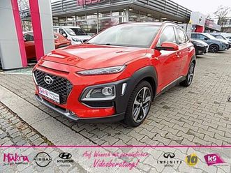 hyundai kona t-gdi 1.0 premium 2wd glasdach hud klima