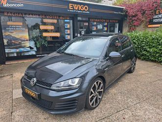 volkswagen golf 2.0 tdi 184cv bluemotion gtd dsg6 / toit ouvrant / camera / entretien complet