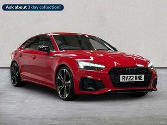 2.0 tfsi 40 black edition sportback s tronic euro 6 (start/stop) 5dr