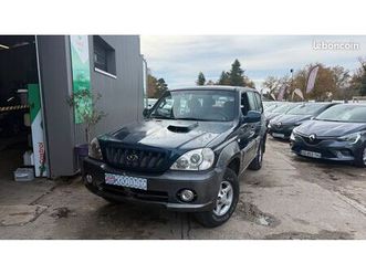 hyundai terracan 2.5 crdi 100 chx clim 136 800 kms distribution pompe a eau courroie acc ok neuf