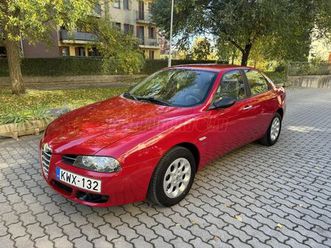 alfa romeo 156 1.6 t. spark exclusive szép állapotú! 196 ezer km! jéghideg 2 zónás digitális klíma!