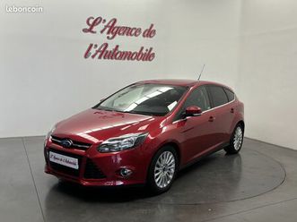 focus 1.0 scti 125 ch ecoboost titanium / gps / ecran / climatisation automatique / régulateur /