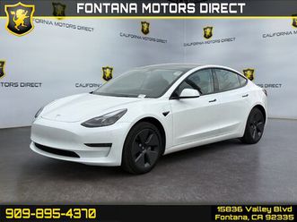 used 2023 tesla model 3 standard range fontana ca 92335