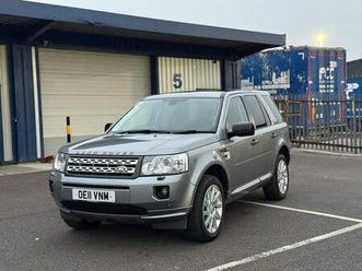 2011 land rover freelander 2 2.2sd4 hse auto