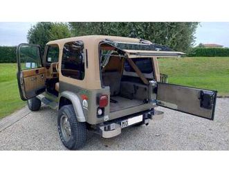 1988 jeep wrangler convertible verde scuro manuel, 5 vite...