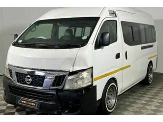 2016 nissan nv350 2.5 16-seat impendulo