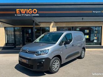 citroen berlingo vu generation-iii fourgon 1.2 puretech 110 1000kg m l1 driver start-stop