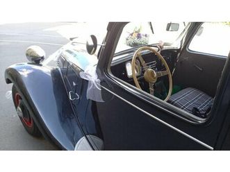 1951 citroen traction avant noir manuel, 3 vitesses condu...