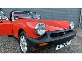 1979 mg midget rouge manuel, 4 vitesses conduite à droite...