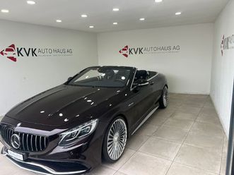 s 63 amg cabriolet 4matic speedshift mct