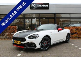 abarth 124 spider - 1.4 turbo | rijklaar | nl-auto | 1e eig | stoelverw. | bose | led | parkeersens. | regense