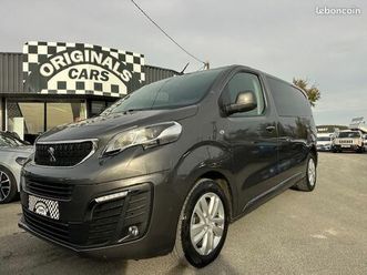 peugeot expert cabine approfondie 6 places 150 bvm6 fixe premium pack+ attelage hayon gps tel cam...