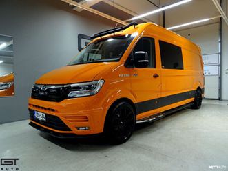 3.180 2.0tdi 130kw 4motion dsg, alv, 2xalut, led, acc, webasto, ilmastointi, työkalulaatikot, vetok, sähkö-liukuovi.