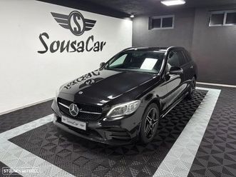 mercedes-benz c 180 d station 9g-tronic amg line