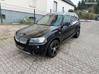bmw x3 35d 313 ch xdrive - toit ouvrant - navi - sièges cuir élec - attelage - caméra