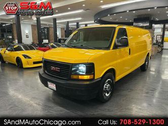 used 2017 gmc savana 2500 work van