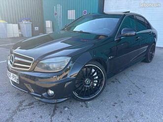 mercedes c63 amg w204 6.2 v8 457cv – suivi complet – carvertical – entretien complet