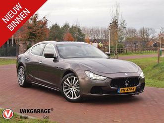 maserati ghibli - 3.0 | panoramadak | camera | dealer onderhouden | nieuwe distributie ketting |